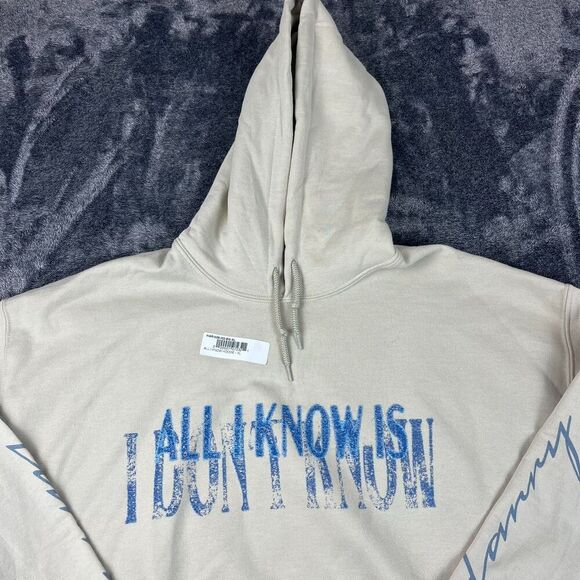 Harry Hudson All I know Hoodie Sweatshirt Men's XL Rare Piece NWT - Picture 2 of 11